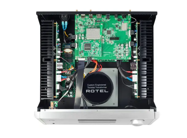 Rotel RAS-5000 - Sort Strømmeforsterker med HDMI eARC 