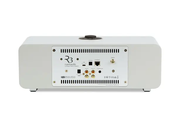Ruark R3S - Lys grå DAB+, Spotify, Nettradio, Bluetooth, CD 