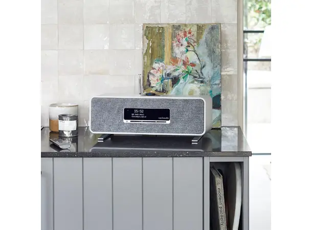 Ruark R3S - Lys grå DAB+, Spotify, Nettradio, Bluetooth, CD 