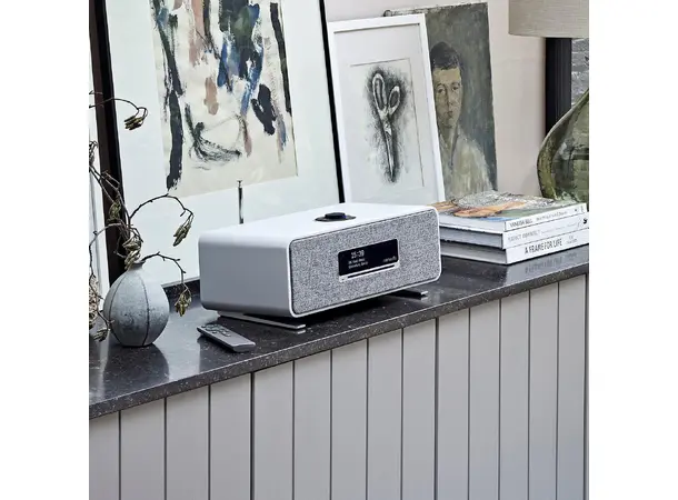 Ruark R3S - Lys grå DAB+, Spotify, Nettradio, Bluetooth, CD 
