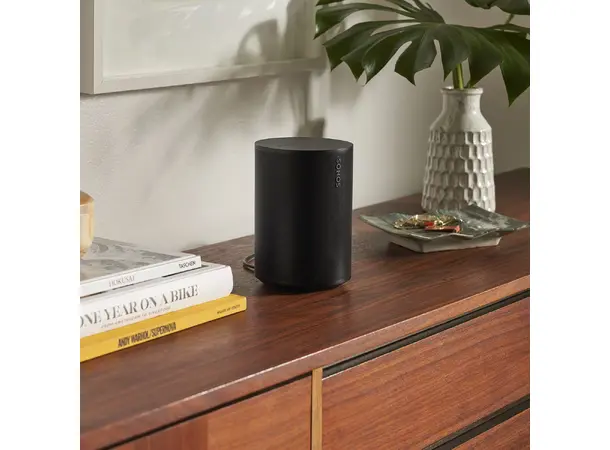 Sonos Era 100 - Sort Trådløs høyttaler m/stemmestyring 