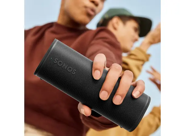 Sonos Roam 2 - Sort Portabel trådløs høyttaler 