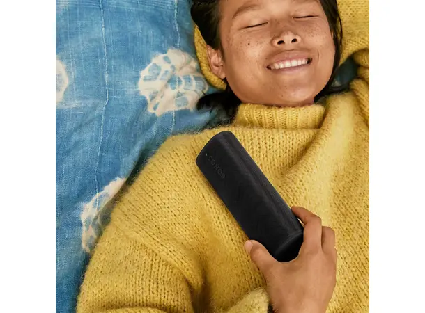 Sonos Roam 2 - Sort Portabel trådløs høyttaler 