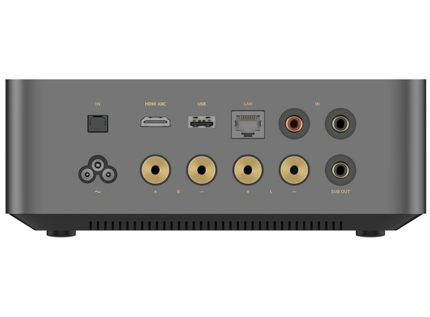Wiim Amp Ultra & MA Bronze 50 7G Stereopakke med forsterker og høyttalere 