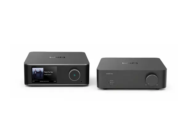Wiim Ultra & Wiim Vibelink - Grå Stereopakke med streamer og forsterker 