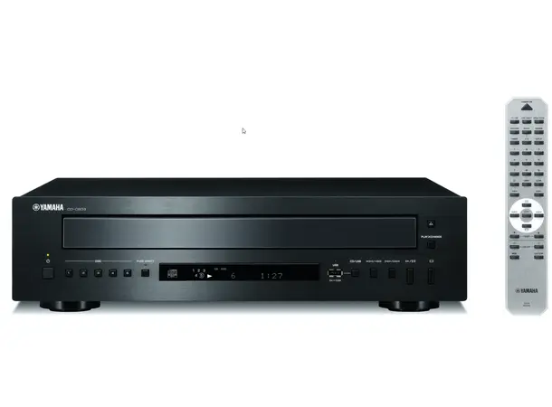 Yamaha CD-C603 CD-veksler - Sort CD-veksler med plass til 5 cd-plater 