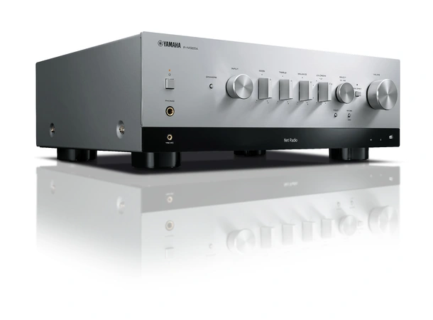 Yamaha R-N1000A - Sølv Stereoforsterker med streamer og HDMI 
