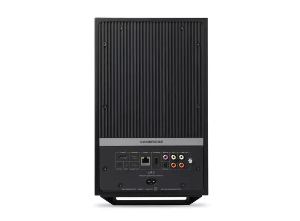 Cambridge L/R X - Sort Aktive høyttalere, Streaming, HDMI, RIAA 