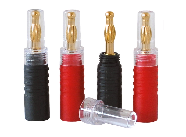 Dynavox bananplugger Bananplugger - 4 stk 