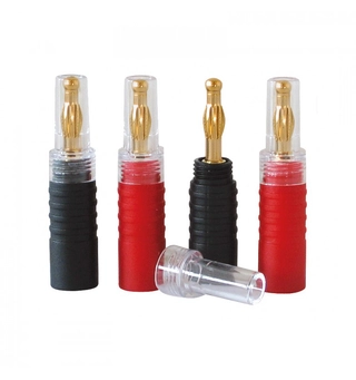 Dynavox bananplugger Bananplugger - 4 stk