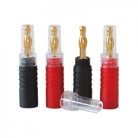 Dynavox bananplugger Bananplugger - 4 stk
