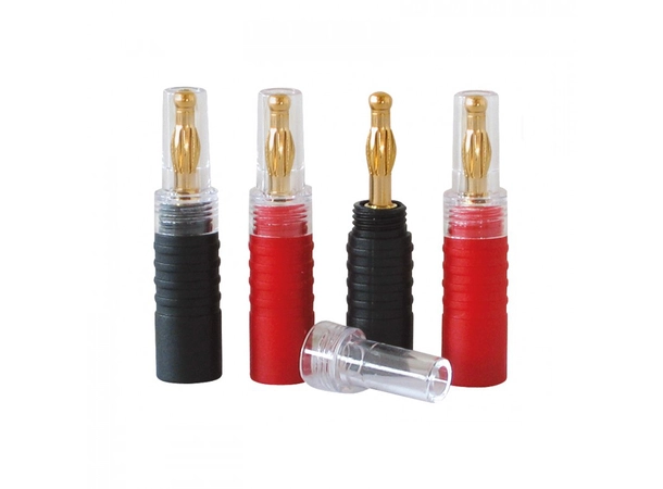 Dynavox bananplugger Bananplugger - 4 stk 