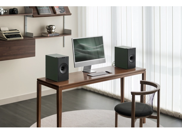KEF Coda W - Moss Green Trådløse høyttalere m/HDMI 