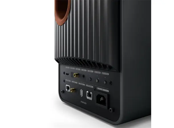 KEF LS50 Wireless II - Carbon black Aktive trådløse høyttalere 