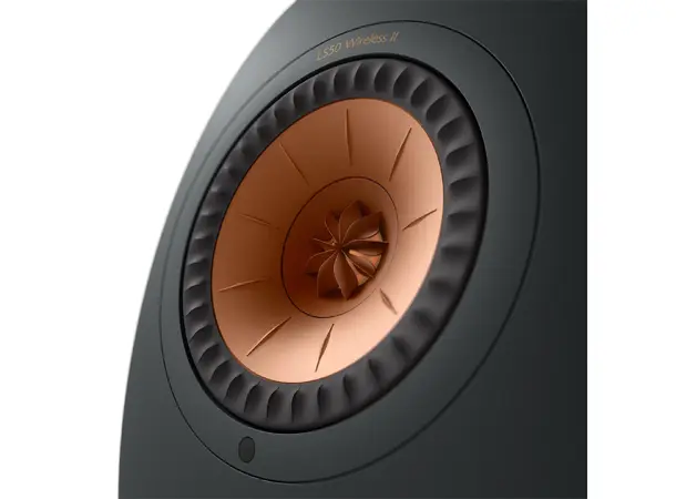 KEF LS50 Wireless II - Carbon black Aktive trådløse høyttalere 