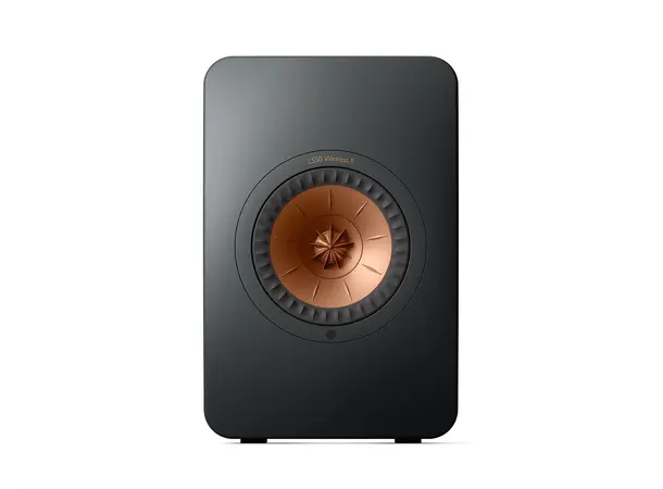 KEF LS50 Wireless II - Carbon black Aktive trådløse høyttalere 