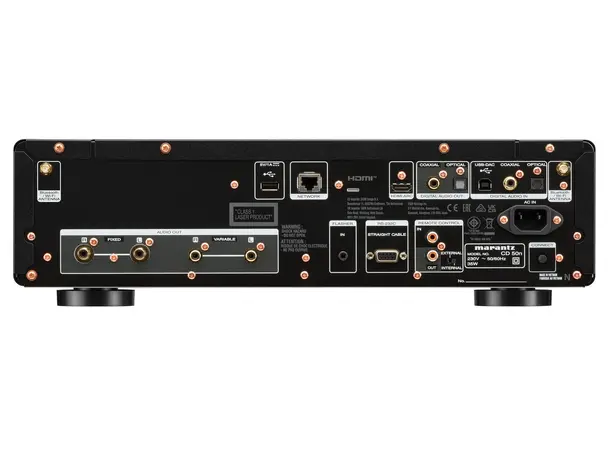 Marantz CD 50n - Sort CD-spiller med innebygget streamer 