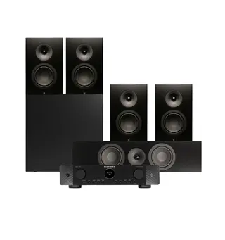 Marantz Cinema 70s / SA Signature 6 5.1 Pakke med receiver og høyttalere - Sort