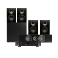 Marantz Cinema 70s / SA Signature 6 5.1 Pakke med receiver og høyttalere - Sort