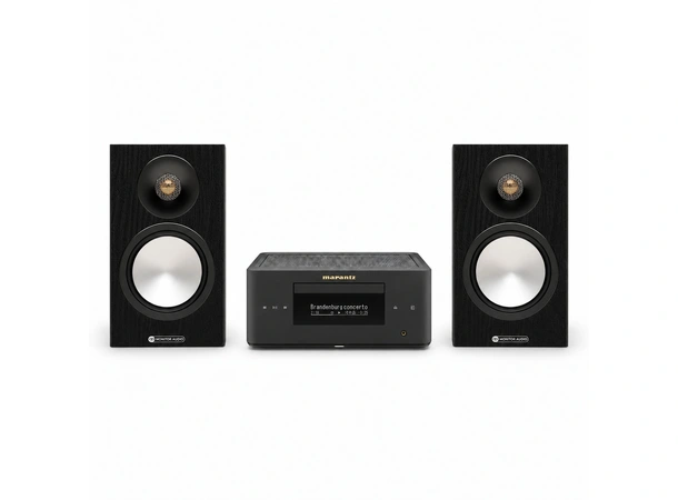 Marantz MCR 60n DAB / MA Bronze 50 7G Stereopakke med forsterker og høyttalere 