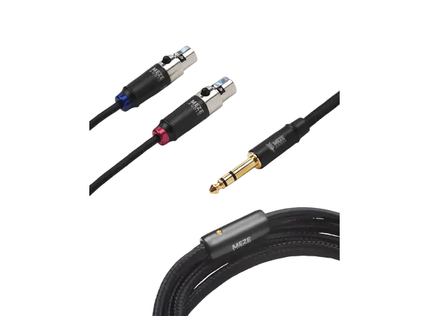 Meze 2x mini-xlr - 6,3 mm kabel OFC - 2,5 meter 