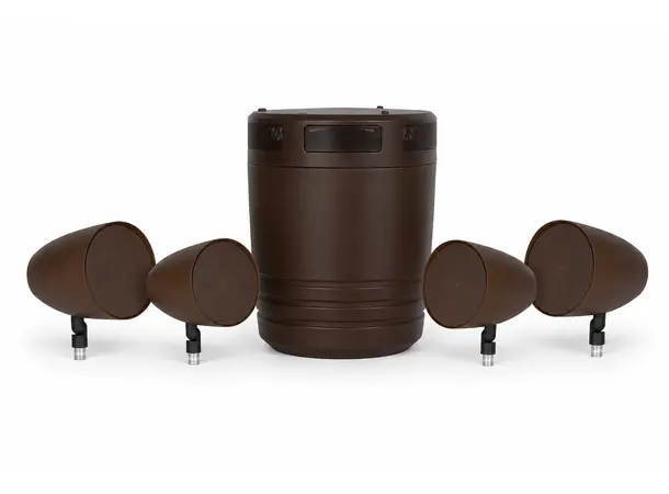 Monitor Audio Climate Garden System 4 stk. utehøyttalere med subwoofer 