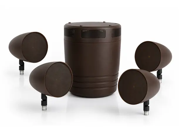 Monitor Audio Climate Garden System 4 stk. utehøyttalere med subwoofer 