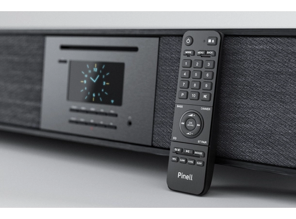 Pinell Supersound 901 - Sort Eik Dab-radio med CD, Bluetooth og Wi-Fi 
