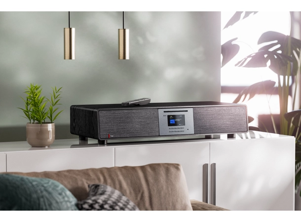 Pinell Supersound 901 - Sort Eik Dab-radio med CD, Bluetooth og Wi-Fi 