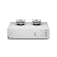 Pro-Ject Tube Box S3 B - Sølv Balansert Riaa-trinn med rør - MM/MC