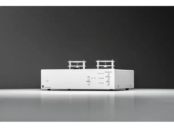 Pro-Ject Tube Box S3 B - Sølv Balansert Riaa-trinn med rør - MM/MC 