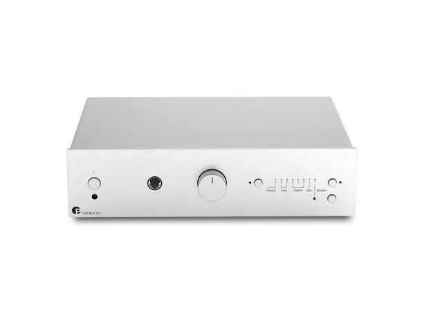 Pro-Ject Uni Box S3 - Sølv Integrert forsterker med Wiim streamer 