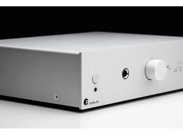 Pro-Ject Uni Box S3 - Sølv Integrert forsterker med Wiim streamer 