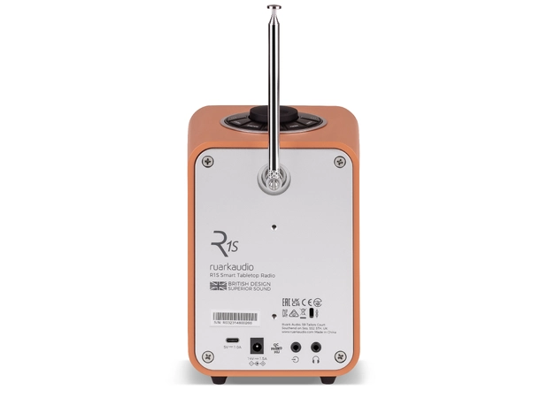 Ruark R1S Smart Radio - Terracotta DAB radio, nettradio, Bluetooth 