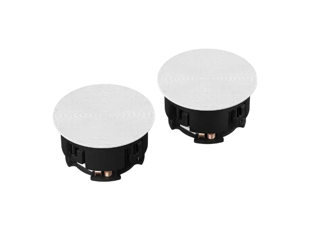 Sonos In-Ceiling by Sonance 6,5" 6,5" takhøyttaler, 12,03 cm dybde - par 