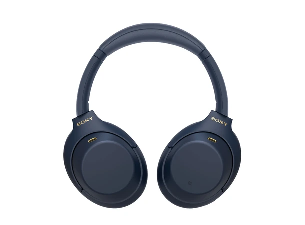 Sony WH-1000XM4 - Blå Trådløs over-ear hodetelefon med ANC 