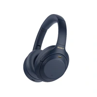 Sony WH-1000XM4 - Blå Trådløs over-ear hodetelefon med ANC