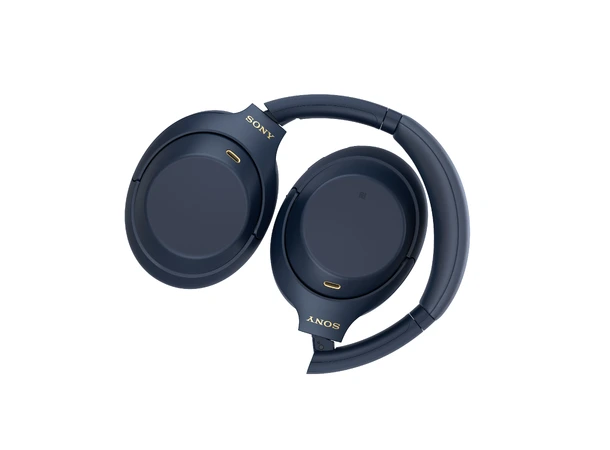 Sony WH-1000XM4 - Blå Trådløs over-ear hodetelefon med ANC 