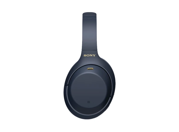 Sony WH-1000XM4 - Blå Trådløs over-ear hodetelefon med ANC 