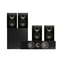 System Audio Signature 6 5.1 - Sort Pakke med høyttalere til hjemmekino