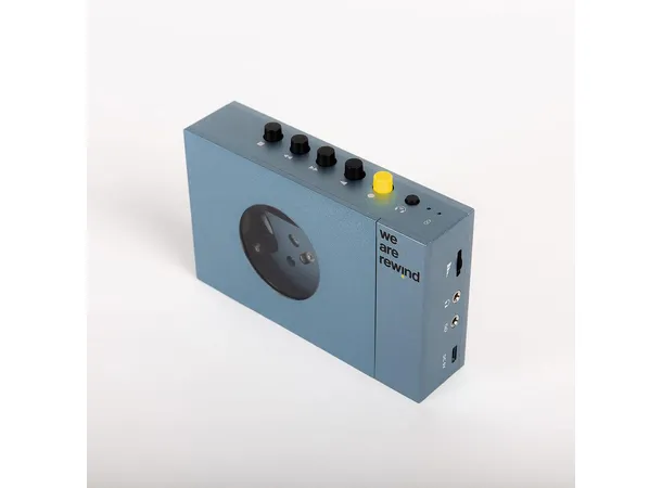 We Are Rewind Cassette Player - Kurt Portabel kassettspiller med Bluetooth 