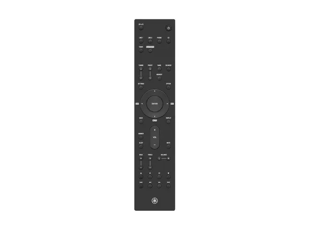 Yamaha R200A - Sort Analog stereoforsterker m/Bluetooth 