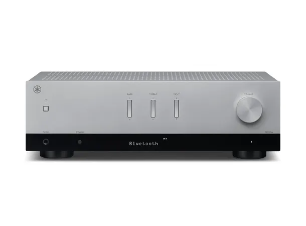 Yamaha R200A - Sølv Analog stereoforsterker m/Bluetooth 