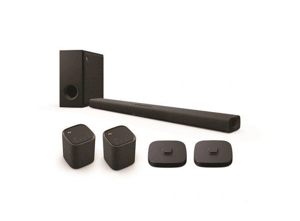 Yamaha True X BAR 50A 7.1 Lydplanke med subwoofer og bakhøyttalere 
