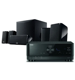 Yamaha YHT-4960 5.1 Pakke med receiver og høyttalere - Sort