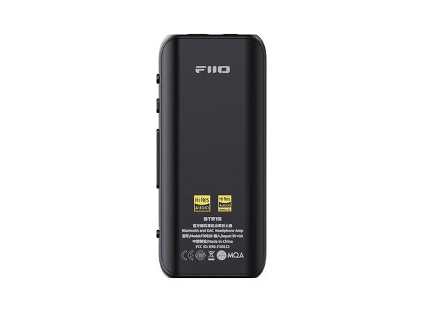 FiiO BTR15 bærbar hodetelefonforsterker Bluetooth og USB-DAC