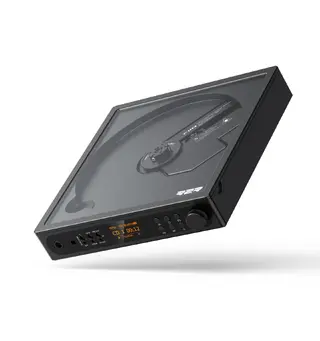 FiiO DM15 R2R - Sort Portabel CD-spiller m/Bluetooth