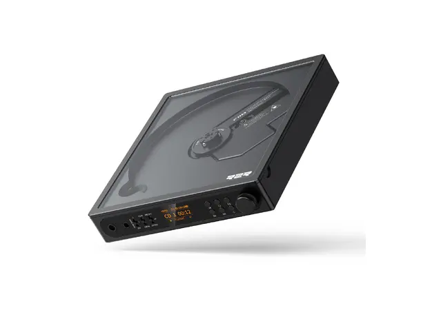 FiiO DM15 R2R - Sort Portabel CD-spiller m/Bluetooth 