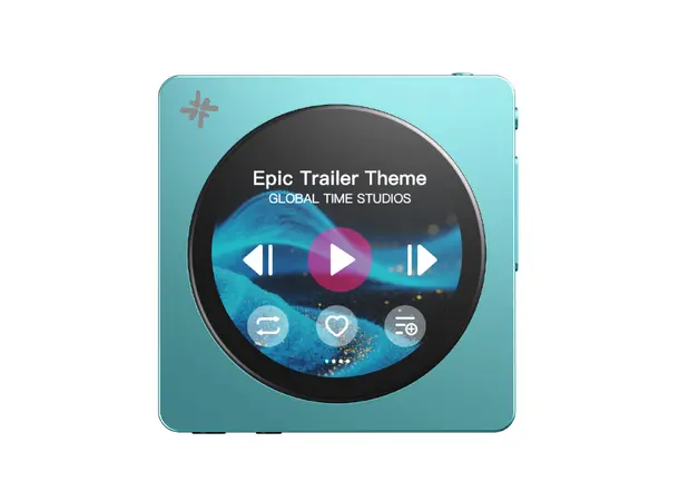 FiiO Disc DAP - Blå Portabel musikkspiller med DAC 