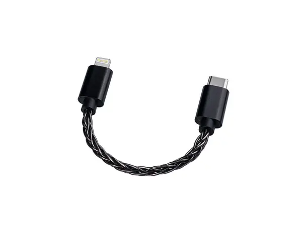 FiiO LT-LT2 USB-C til Lightning, 10 cm 